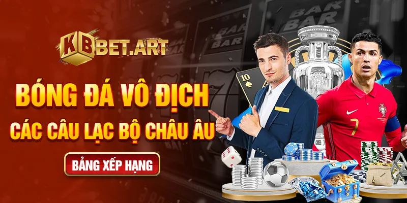 bóng đá vô địch các câu lạc bộ châu âu bảng xếp hạng