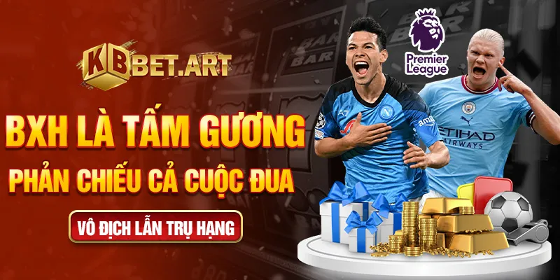 BXH là tấm gương phản chiếu cả cuộc đua vô địch lẫn trụ hạng