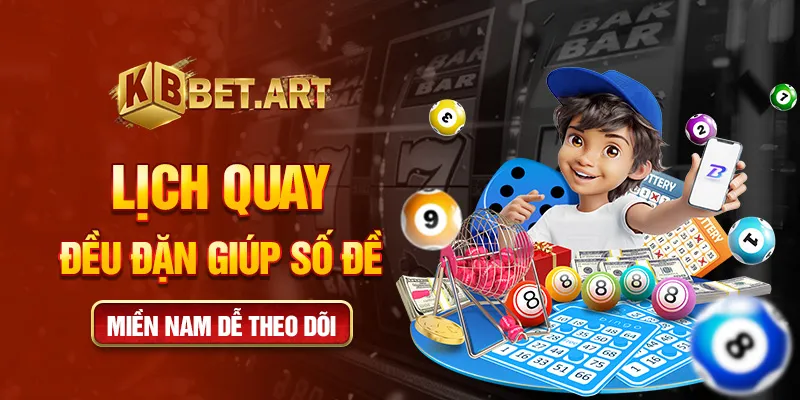 Lịch quay đều đặn giúp số đề miền nam dễ theo dõi