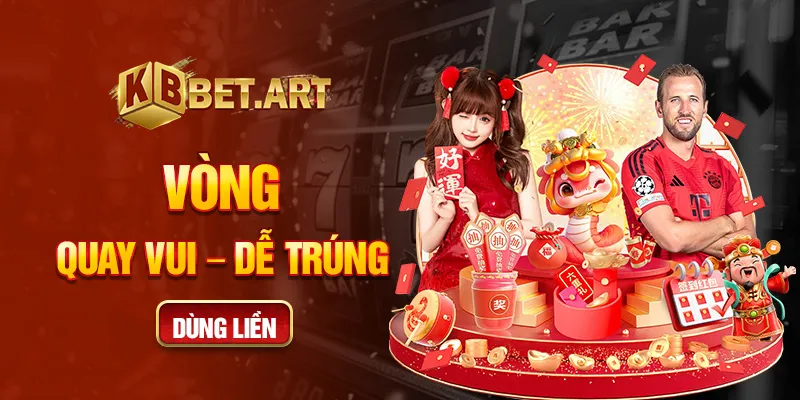 Vòng quay vui – dễ trúng – dùng liền